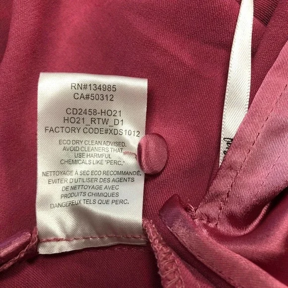 For Love And Lemons Tahlia Maxi Dress Pink NWT M - Picture 14 of 15